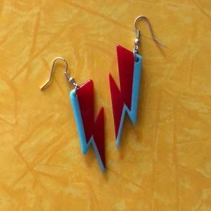 David Bowie // Ziggy Stardust Earrings